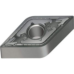 Walter - DNGG442 NFT Grade WS10 Carbide Turning Insert - Uncoated, 55° Diamond, 1/2" Inscr Circle, 1/4" Thick, 1/32" Corner Radius - Eagle Tool & Supply