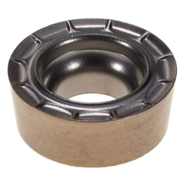 Walter - RCMT10T3M0 PF4 Grade WSM30 Carbide Turning Insert - TiAlN/Al2O3/ZrCN Finish, Round, 10mm Inscr Circle, 5/32" Thick - Eagle Tool & Supply
