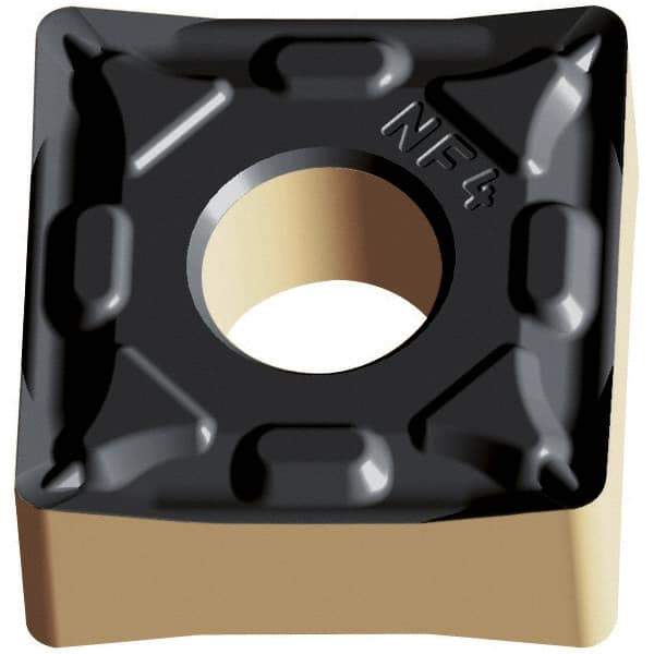 Walter - SNMG433 NF4 Grade WSM10 Carbide Turning Insert - TiAlN/Al2O3/ZrCN Finish, 90° Square, 1/2" Inscr Circle, 3/16" Thick, 3/64" Corner Radius - Eagle Tool & Supply