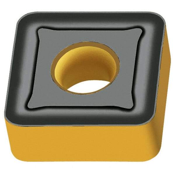 Walter - SNMG432 NM5 Grade WAK10 Carbide Turning Insert - TiCN/Al2O3/TiN Finish, 90° Square, 1/2" Inscr Circle, 3/16" Thick, 1/32" Corner Radius - Eagle Tool & Supply