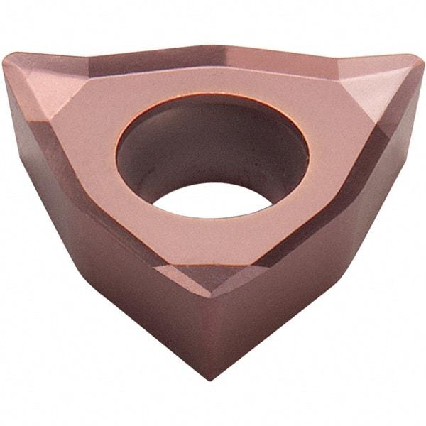 Walter - WCGT432 PM2 Grade WK1 Carbide Turning Insert - Uncoated, 80° Trigon, 1/2" Inscr Circle, 3/16" Thick, 1/32" Corner Radius - Eagle Tool & Supply