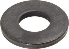 Gibraltar - 5/8" Screw, Steel Standard Flat Washer - 21/32" ID x 1-7/16" OD, 3/16" Thick, Black Oxide Finish - Eagle Tool & Supply