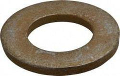 Gibraltar - 1-1/4" Screw, Alloy Steel Structural Flat Washer - 1-3/8" ID x 2-1/2" OD, 1/4" Thick, Zinc Yellow Dichromate Finish - Eagle Tool & Supply
