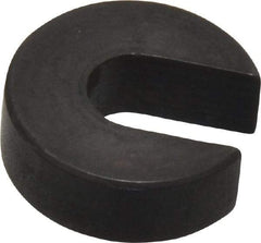 Gibraltar - 1/4" Bolt, 1/4" Thick, Black Oxide Finish, Case Hardened Steel C Washer - Grade 12L14, 9/32" Inside & 3/4" OD - Eagle Tool & Supply