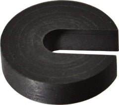 Gibraltar - 1/4" Bolt, 1/4" Thick, Black Oxide Finish, Case Hardened Steel C Washer - Grade 12L14, 9/32" Inside & 1" OD - Eagle Tool & Supply