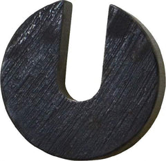 Gibraltar - 5/16" Bolt, 5/16" Thick, Black Oxide Finish, Case Hardened Steel C Washer - Grade 12L14, 11/32" Inside & 1-1/4" OD - Eagle Tool & Supply