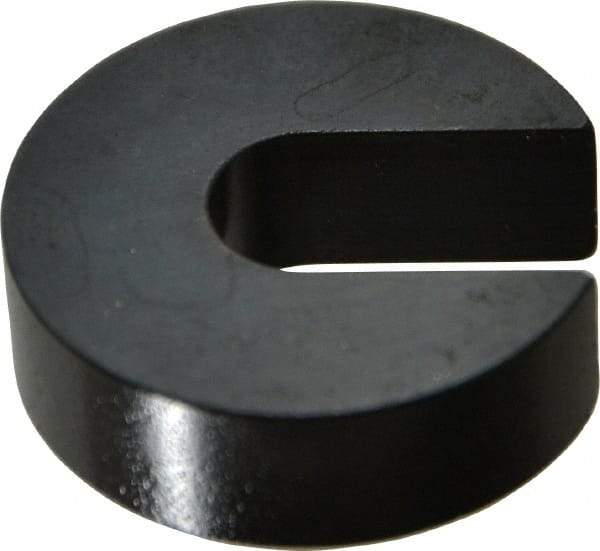 Gibraltar - 5/16 or 3/8" Bolt, 3/8" Thick, Black Oxide Finish, Case Hardened Steel C Washer - Grade 12L14, 13/32" Inside & 1-1/4" OD - Eagle Tool & Supply