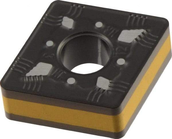 Iscar - CNMG543 NR Grade IC8250 Carbide Turning Insert - TiCN/Al2O3/TiN Finish, 80° Diamond, 5/8" Inscr Circle, 1/4" Thick, 3/64" Corner Radius - Eagle Tool & Supply