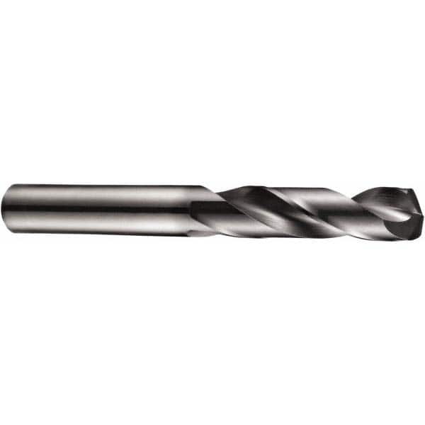 DORMER - 0.4094" 140° Spiral Flute Solid Carbide Screw Machine Drill Bit - Eagle Tool & Supply
