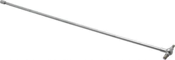 SPI - 3/4 to 1-1/4 Inch, 12 Inch Overall Length, Telescoping Gage - 12 Inch Long Handle, Hardened Tool Steel, Satin Chrome Finish - Eagle Tool & Supply