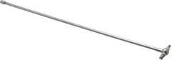 SPI - 3/4 to 1-1/4 Inch, 12 Inch Overall Length, Telescoping Gage - 12 Inch Long Handle, Hardened Tool Steel, Satin Chrome Finish - Eagle Tool & Supply