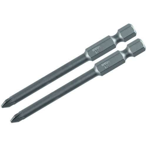 NO 2 70MM OAL POZIDRIV POWER BIT 2/P - Eagle Tool & Supply