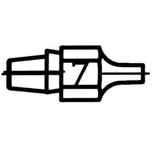 Weller - Soldering Iron Tips; Type: Desoldering Tip ; For Use With: DSX80; DXV80 ; Point Size: 1.5000 (Decimal Inch); Tip Diameter: 2.900 (Inch); Tip Diameter: 2.900 (mm) - Exact Industrial Supply