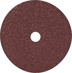 3M - 7" Diam 7/8" Hole 36+ Grit Fiber Disc - Very Coarse Grade, Ceramic, 8,600 Max RPM, Series 982C - Eagle Tool & Supply