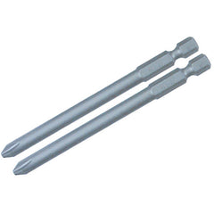 NO 0 70MM OAL PHILLIPS PWR BIT 2/PK - Eagle Tool & Supply