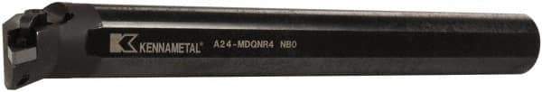 Kennametal - 2" Min Bore Diam, 14" OAL, 1-1/2" Shank Diam, A-MDQN Indexable Boring Bar - DN.. Insert, Screw or Clamp Holding Method - Eagle Tool & Supply