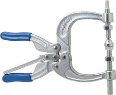 Gibraltar - 700 Lb Load Capacity, 2.72" Throat Depth, 8.5" OAL, Carbon Steel, C Style Plier Clamp - Eagle Tool & Supply