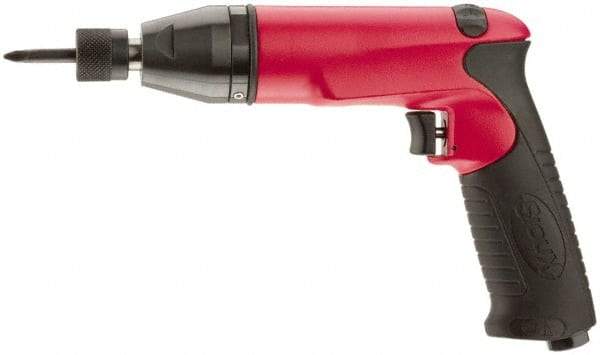 Sioux Tools - 1/4" Bit Holder, 2,500 RPM, Pistol Grip Handle Air Screwdriver - 58 In/Lb Torque, 30 CFM - Eagle Tool & Supply