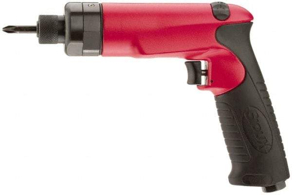 Sioux Tools - 1/4" Bit Holder, 700 RPM, Pistol Grip Handle Air Screwdriver - 220 In/Lb Torque, 30 CFM - Eagle Tool & Supply