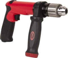 Sioux Tools - 1/2" Reversible Keyed Chuck - Pistol Grip Handle, 700 RPM, 14.16 LPS, 30 CFM, 1 hp - Eagle Tool & Supply