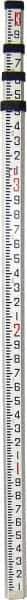 Johnson Level & Tool - Optical Level Aluminum Grade Rod - 4 Sections, 13 Ft. Overall Length - Eagle Tool & Supply