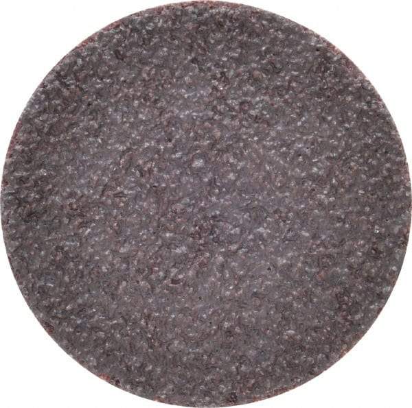 Norton - 2" Disc Diam, 36 Grit, Aluminum Oxide Quick Change Disc - Type R Attaching System, Coated, Brown, Very Coarse Grade, 25,000 RPM, R228 Series - Eagle Tool & Supply