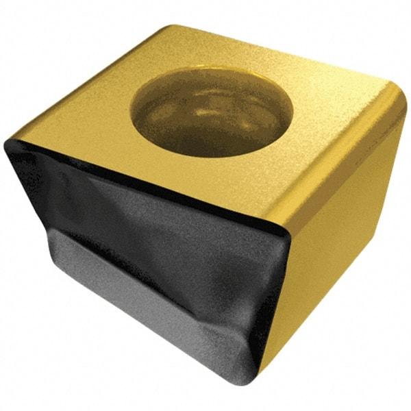 Iscar - HTP LNHT1006 ER Grade IC330 Carbide Milling Insert - TiCN/TiN Finish, 0.3909" Thick, 1mm Corner Radius - Eagle Tool & Supply