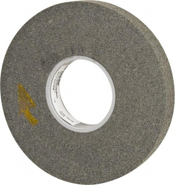 3M - 8" Diam, 1" Face Width, 3" Center Hole, Fine Grade, Silicon Carbide Deburring Wheel - Convolute, Hard Density 10 Grade, 4,500 RPM - Eagle Tool & Supply