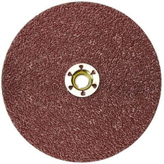 3M - 4-1/2" Diam 36 Grit Fiber Disc - Very Coarse Grade, Ceramic, 13,300 Max RPM, Series 785C - Eagle Tool & Supply