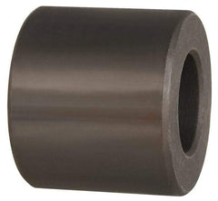 Made in USA - Size 1-1/2 x 1-1/4", Class 3,000, Forged Carbon Steel Black Pipe Reducing Coupling - 3,000 psi, Socket Weld End Connection - Eagle Tool & Supply
