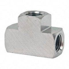 Value Collection - 1/4" Internal Pipe, Brass Union Tee - FNPT - Eagle Tool & Supply