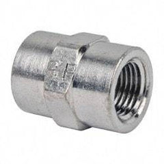 Value Collection - 1/8" Internal Pipe, Brass Coupling - FNPT - Eagle Tool & Supply