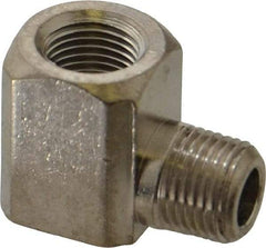 Value Collection - 1/8" Internal Pipe, Brass 90° Street Elbow - FNPT x MNPT - Eagle Tool & Supply