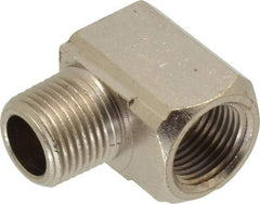 Value Collection - 3/8" Internal Pipe, Brass 90° Street Elbow - FNPT x MNPT - Eagle Tool & Supply