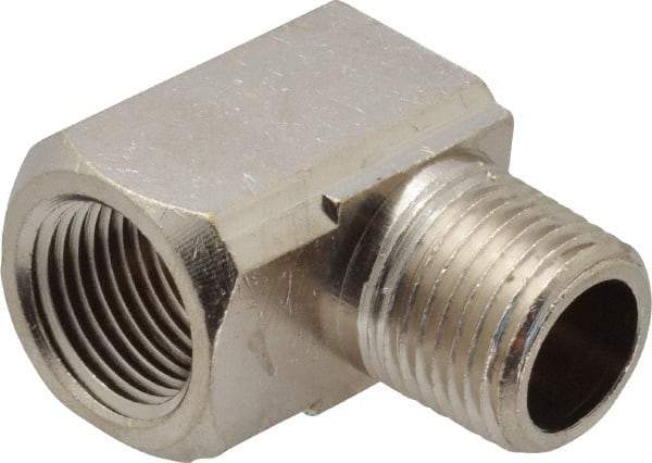 Value Collection - 1/2" Internal Pipe, Brass 90° Street Elbow - FNPT x MNPT - Eagle Tool & Supply