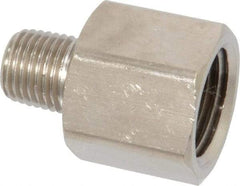 Value Collection - 1/2 x 1/4" Internal Pipe, Brass Adapter - FNPT x MNPT - Eagle Tool & Supply