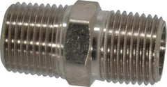 Value Collection - 1/2" Internal Pipe, Brass Hex Nipple - MNPT - Eagle Tool & Supply
