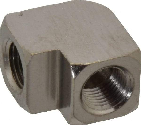 Value Collection - 1/8" Internal Pipe, Brass 90° Street Elbow - FNPT - Eagle Tool & Supply