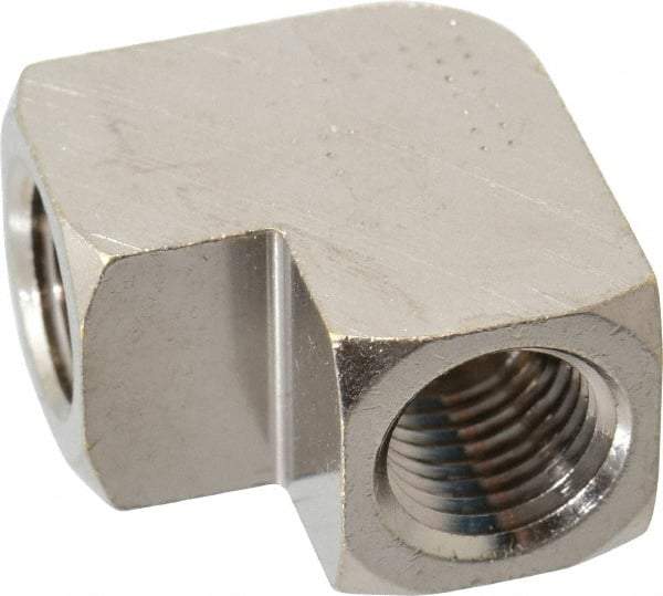 Value Collection - 1/4" Internal Pipe, Brass 90° Street Elbow - FNPT - Eagle Tool & Supply