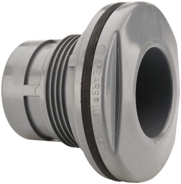 Value Collection - 2" CPVC Plastic Pipe Tank Adapter - Schedule 80, Soc x Fipt End Connections - Eagle Tool & Supply