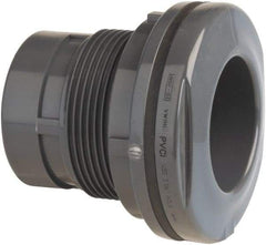 Value Collection - 2-1/2" PVC Plastic Pipe Tank Adapter - Schedule 80, Soc x Fipt End Connections - Eagle Tool & Supply