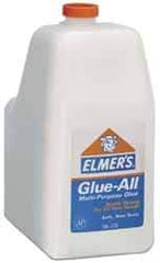 Elmer's - 50 Gal Drum White All Purpose Glue - 5 min Working Time, Bonds to Ceramic, Fabric, Leather, Paper & Wood - Eagle Tool & Supply