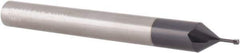 Carmex - M20x2.50 Thread, 5/8" Shank Diam, TiAlN Coating, Solid Carbide Straight Flute Thread Mill - 5 Flutes, 4" OAL - Eagle Tool & Supply