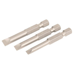 Slotted Power Bit Set 4.5 - 6.5mm (3 Bit Pack) - Eagle Tool & Supply