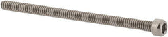 Value Collection - #0-80 UNF Hex Socket Drive, Socket Cap Screw - Grade 18-8 Stainless Steel, Uncoated, 1" Length Under Head - Eagle Tool & Supply