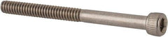 Value Collection - #4-40 UNC Hex Socket Drive, Socket Cap Screw - Grade 18-8 Stainless Steel, Uncoated, 1-3/8" Length Under Head - Eagle Tool & Supply