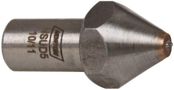 Norton - 1/2 Carat Single Point Diamond Dresser - 1-7/16" Long x 7/16" Shank Diam, 5/8" Diam Head - Eagle Tool & Supply