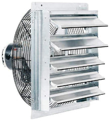 Fantech - 10" Blade, 1/30 hp, 585 Max CFM, Single Phase Vertical & Horizontal Mounting Direct Drive Fan - 1.4 Amps, 115 Volts, 1 Speed - Eagle Tool & Supply