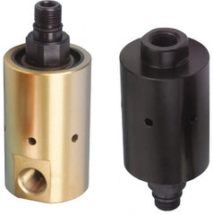 Barco - Rotary Unions Type: Coolant Union Style: Single Flow - Eagle Tool & Supply