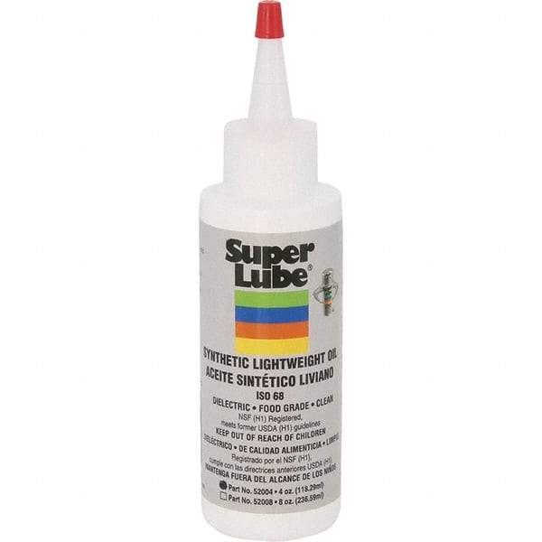 Synco Chemical - 4 oz Bottle Synthetic Lubricant - Translucent, -40°F to 500°F, Food Grade - Eagle Tool & Supply